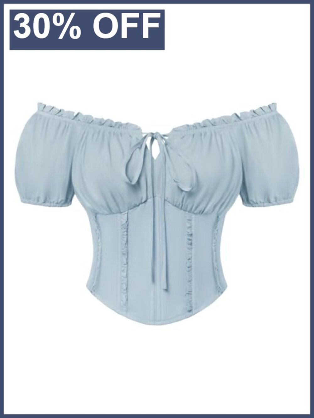 Renaissance Peasant Blouse Short Sleeve